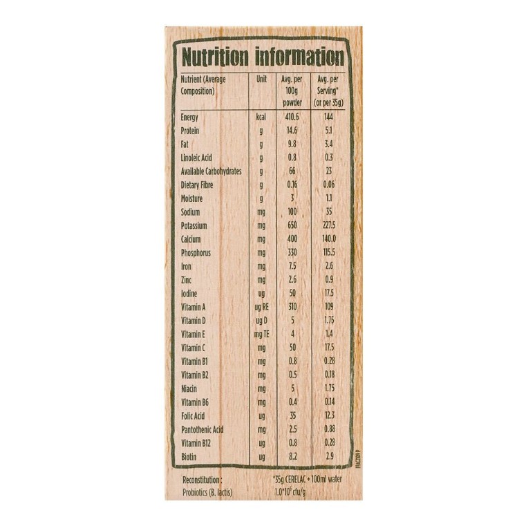 Nestle Cerelac Nature's Selection Cereal, Multigrain, Dates & Bananalicious, 175g